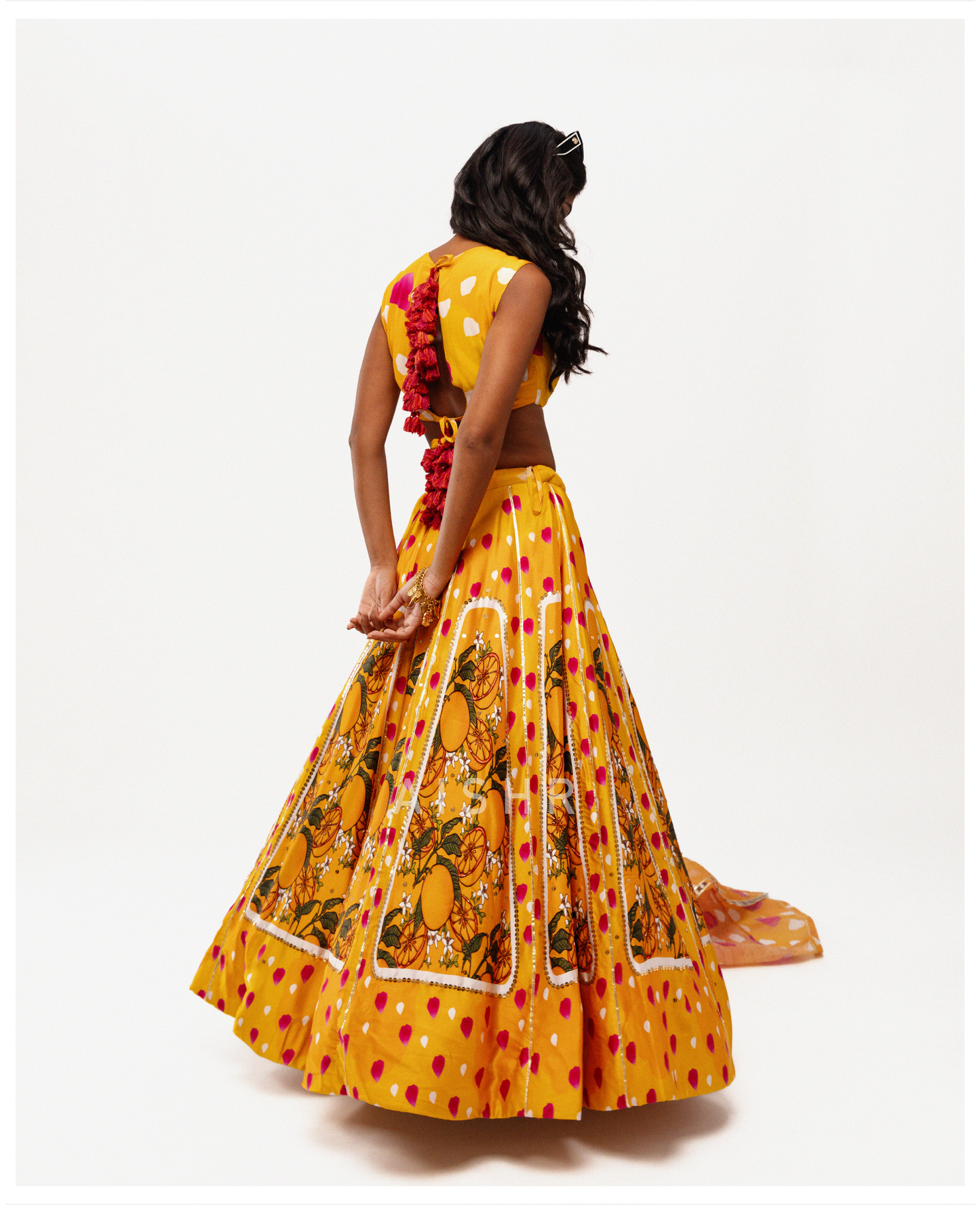 Turmeric Lehenga