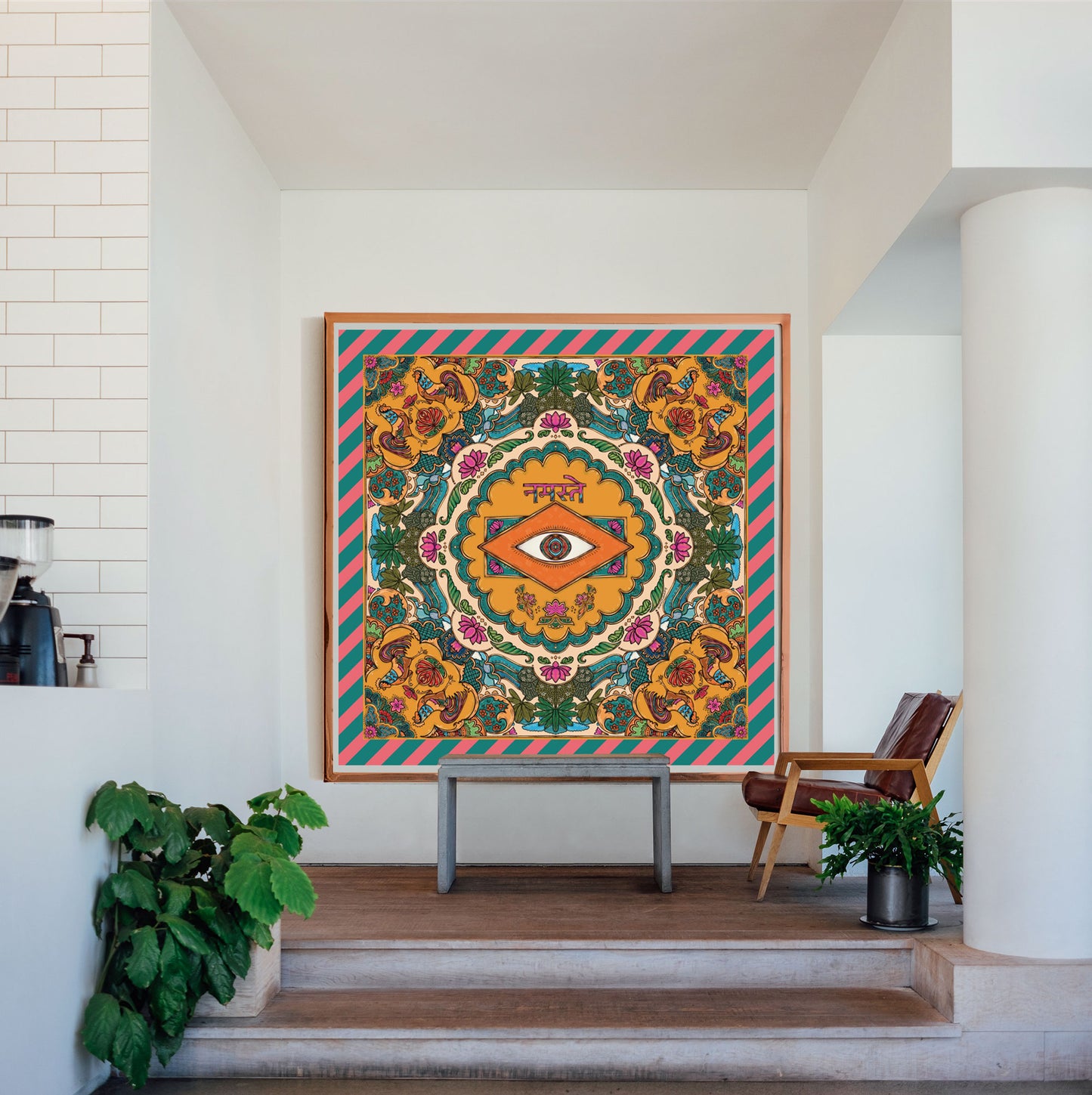 Namaste 4ft x 4ft