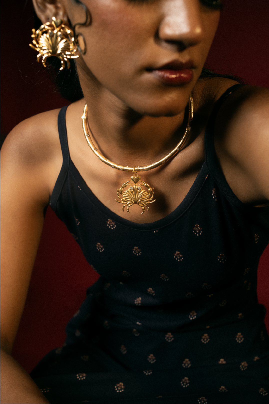 Oh Crab Neckpiece