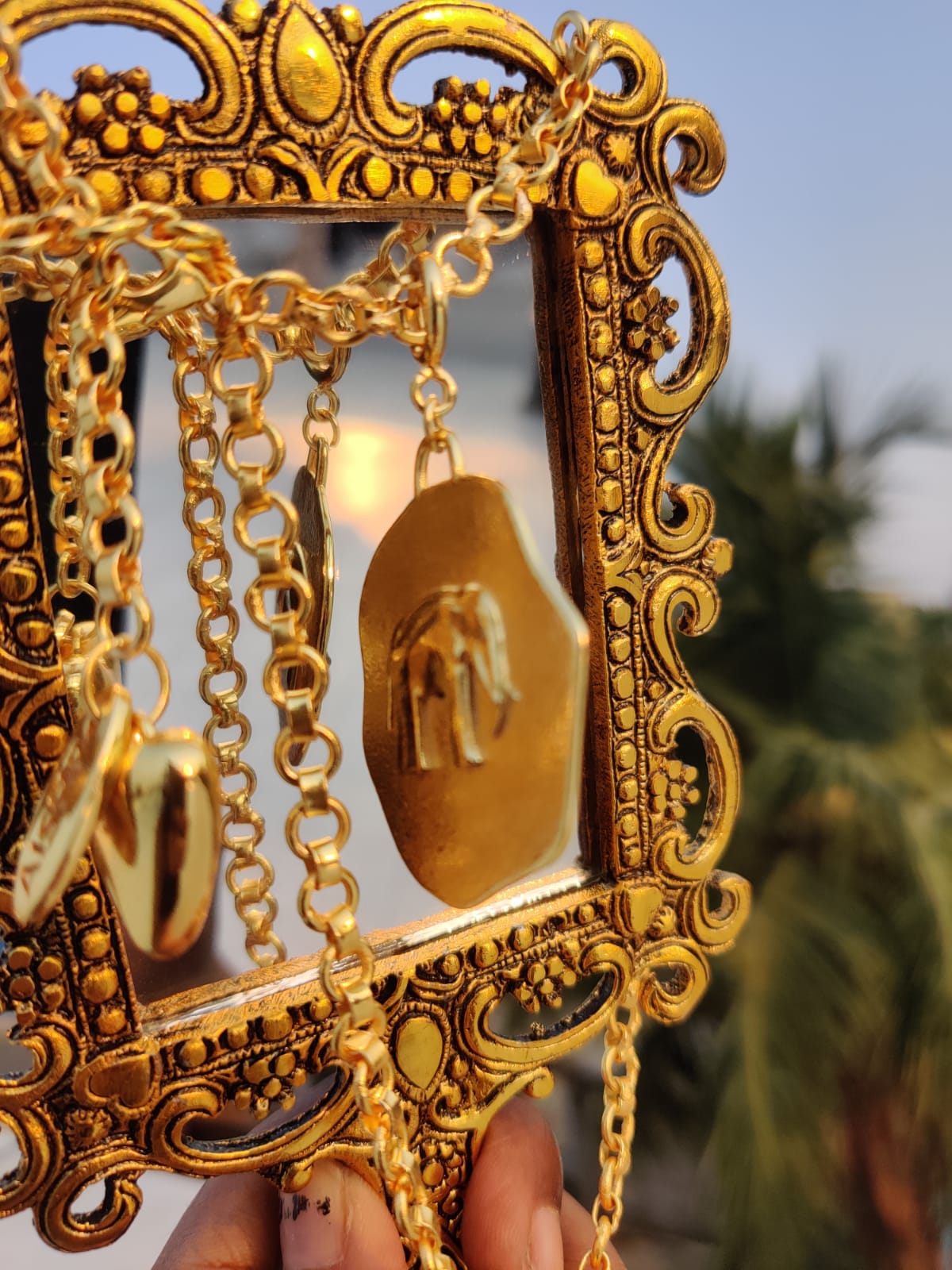 Ganesha and Elephant Pendant