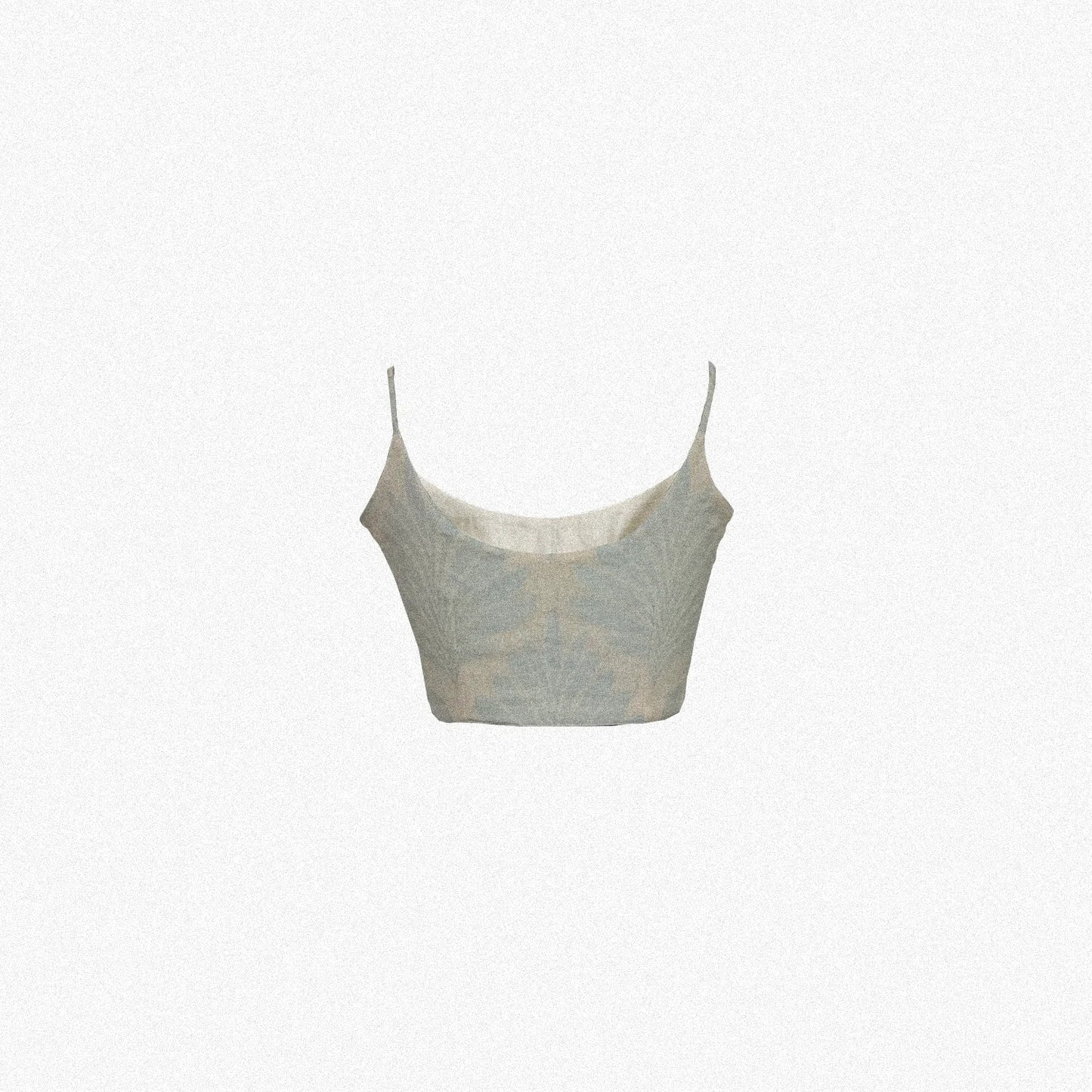 Powder Blue Fitted Top
