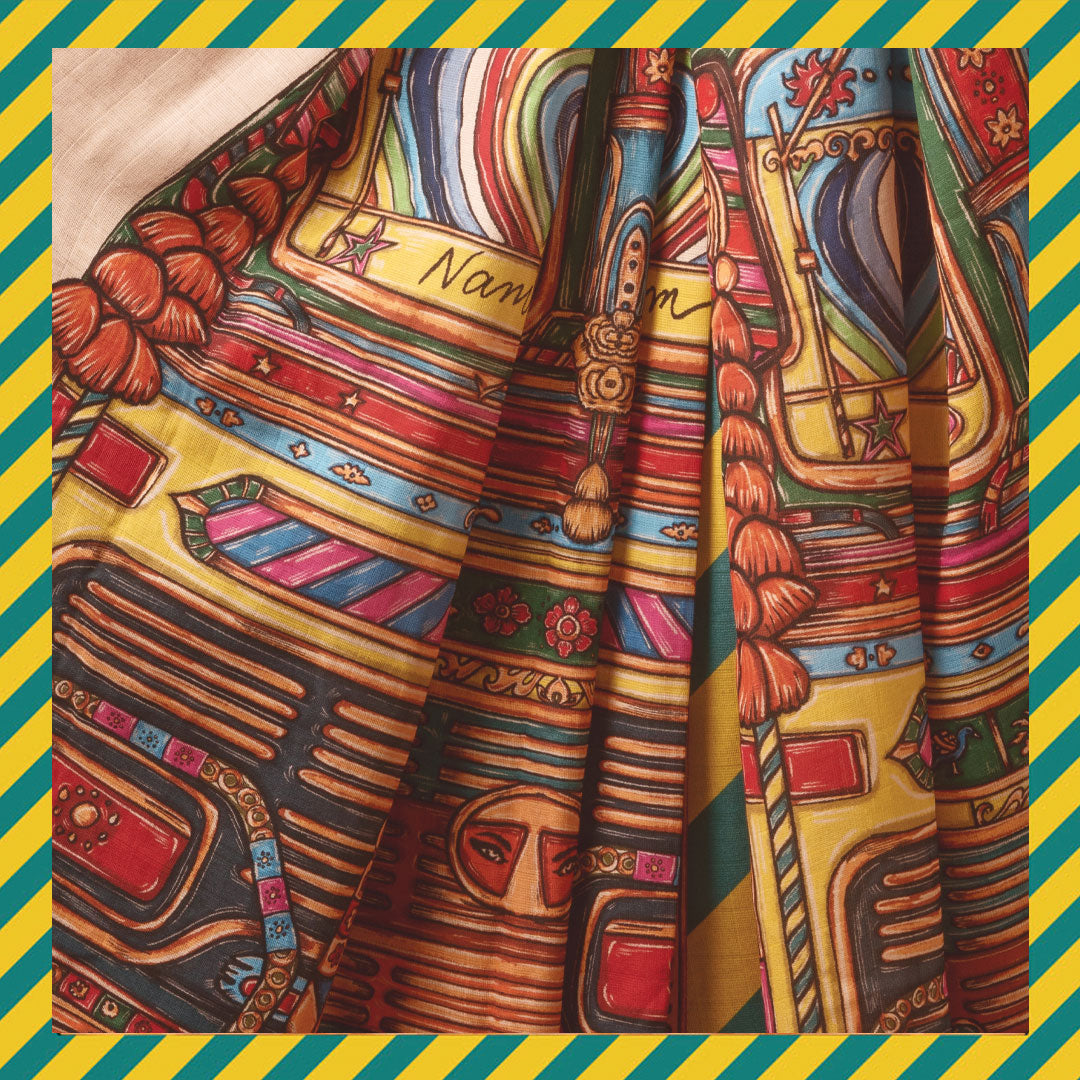 Goods Carrier Saree