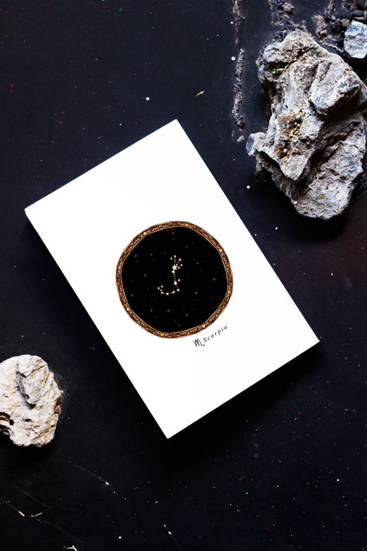 Scorpio Constellation Notebook