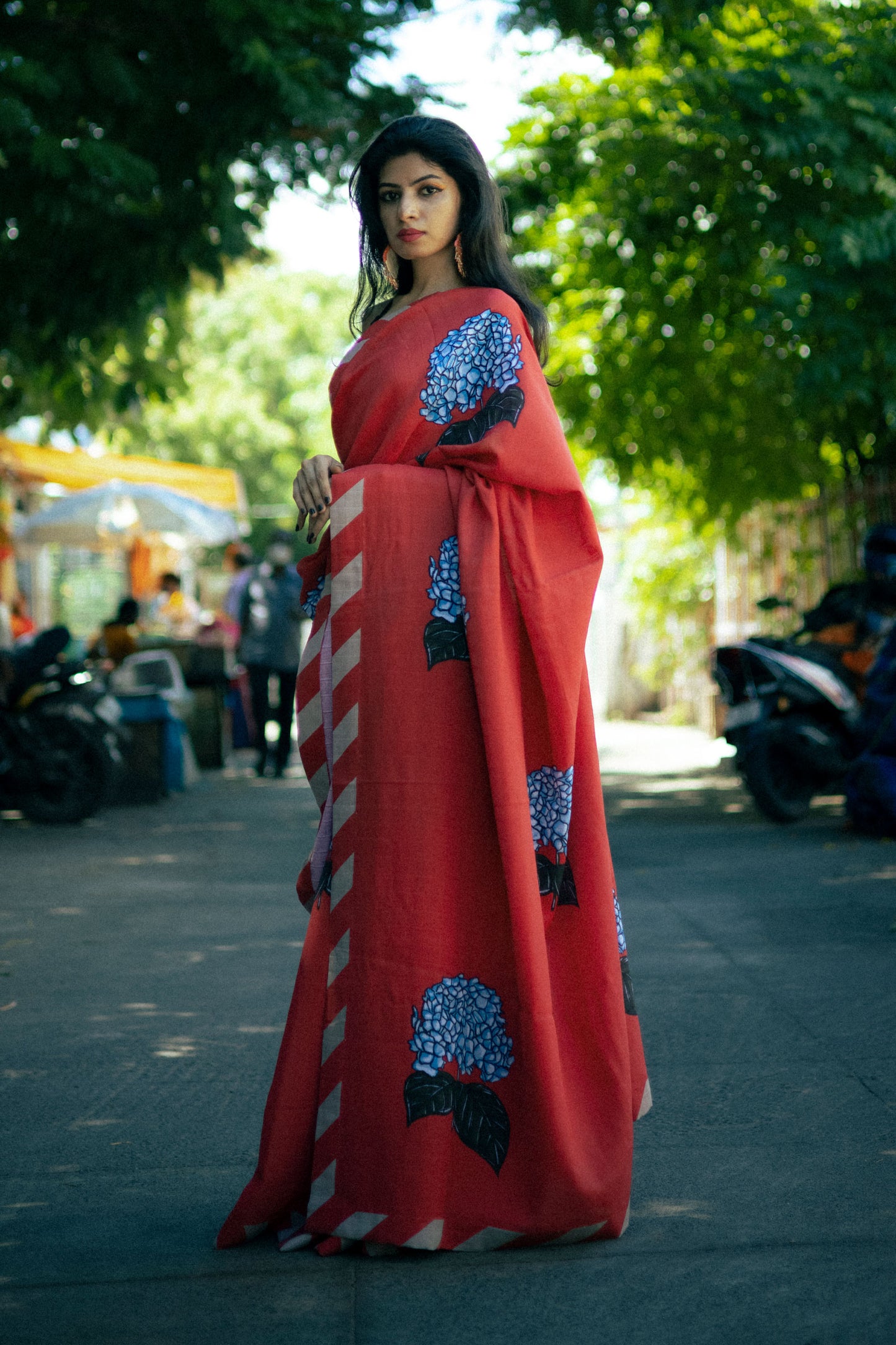 Idly Poov Saree