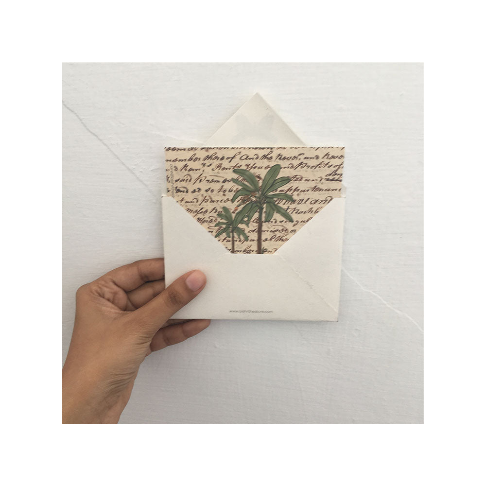 Vintage Letter Inserts - Pack of six