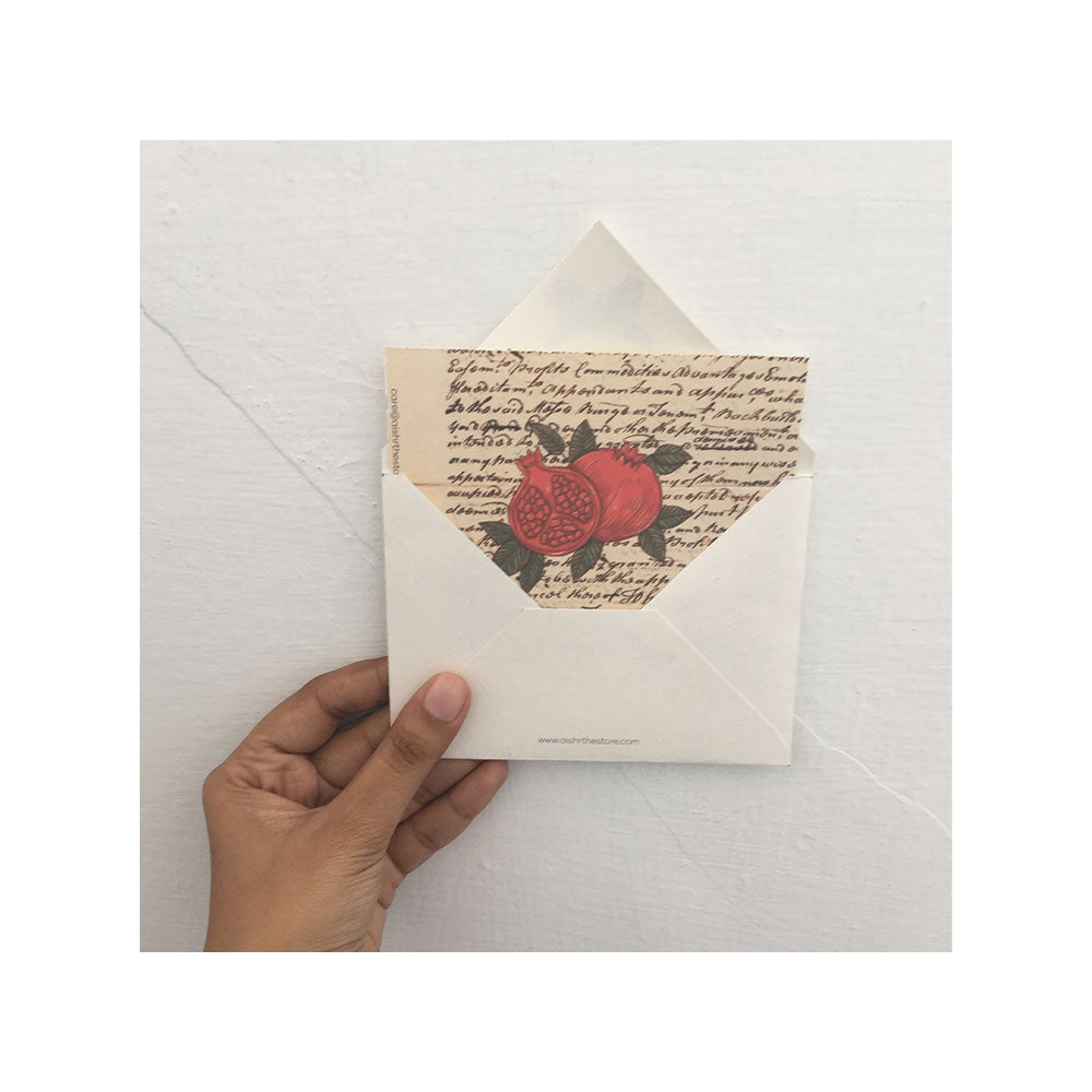 Vintage Letter Inserts - Pack of six