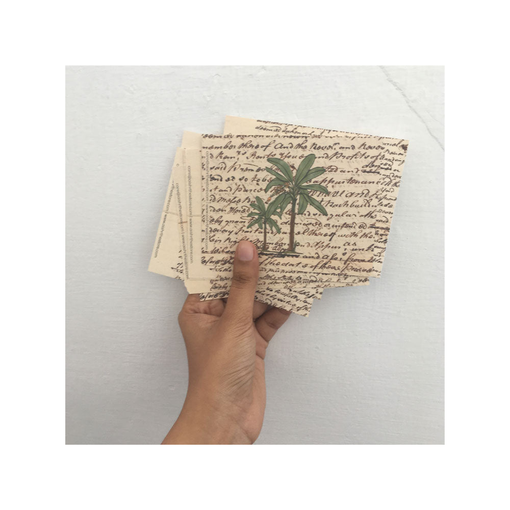 Vintage Letter Inserts - Pack of six