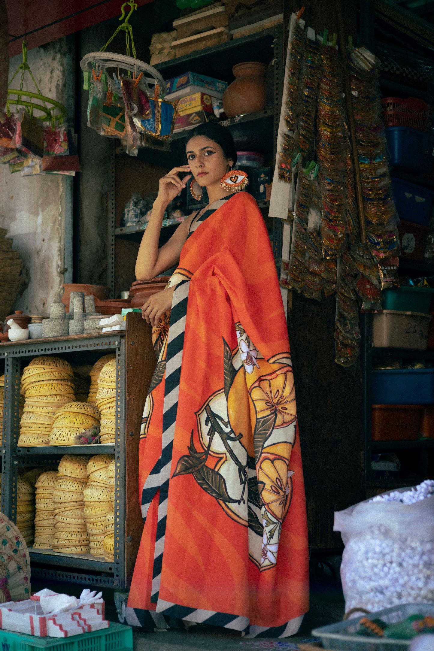 Tangy Saree