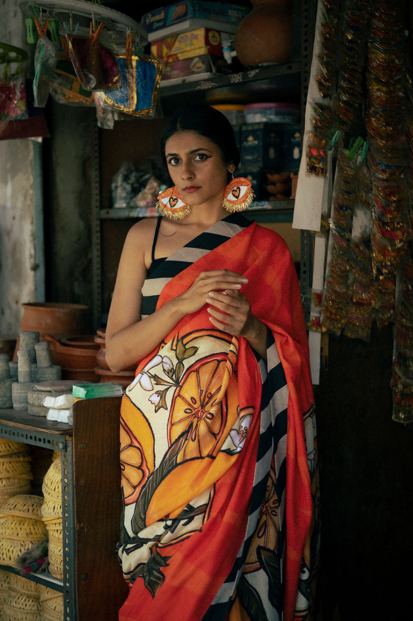 Tangy Saree