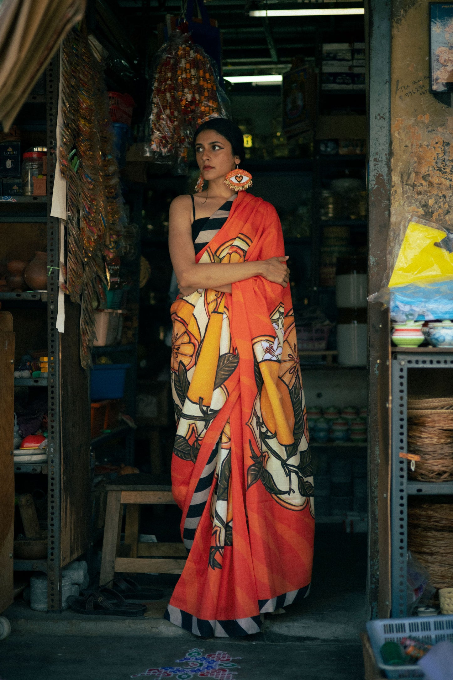 Tangy Saree