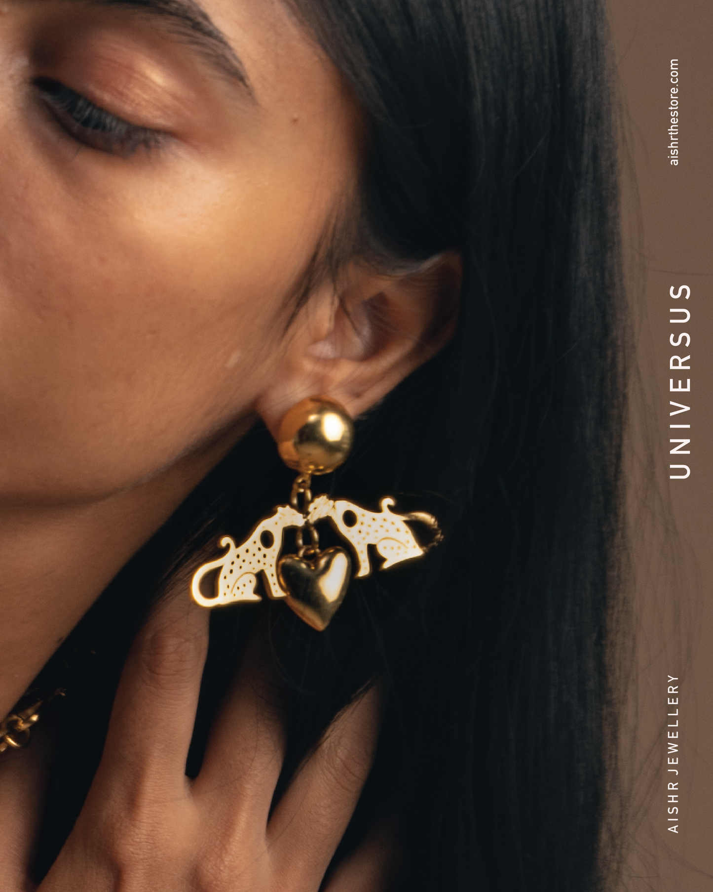 Wild Cat Earrings