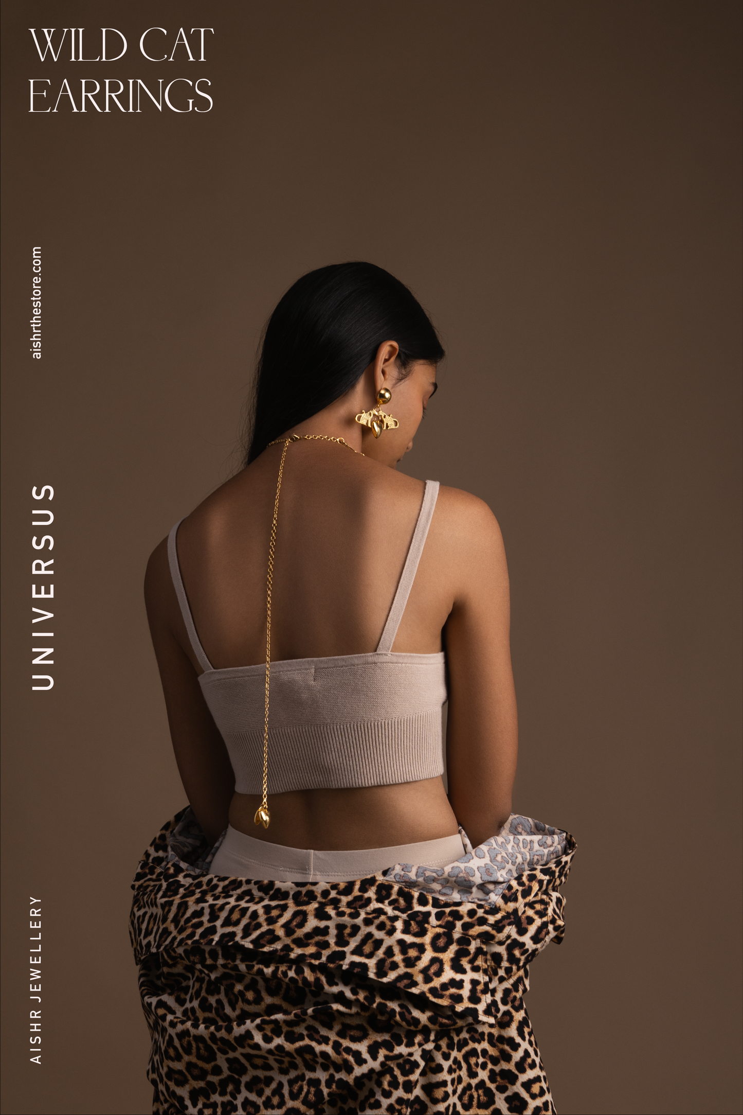 Wild Cat Earrings